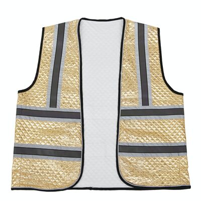 Goldrush _ Reflective and waterproof cycling vest