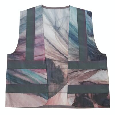 Haze _ Reflective waterproof cycling vest