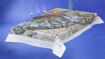 Carte IGN tissu enduit Mont Blanc (150x110) 4
