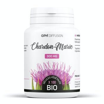 Chardon-Marie Biologique - 300 mg - 100 gélules végétales 1