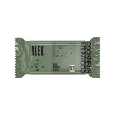Barras energéticas bio Alex | Noisette, chocolate