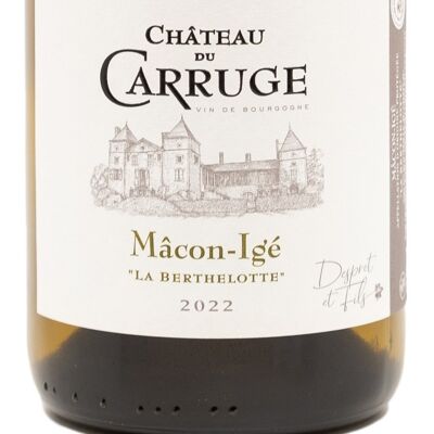Mâcon Ige 2022 AOP Vin blanc de Bourgogne