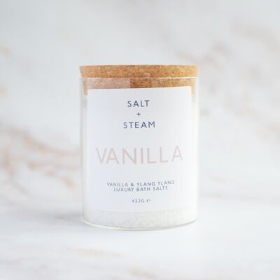 Vanilla & Ylang Ylang Bath Salts - 'Vanilla'
