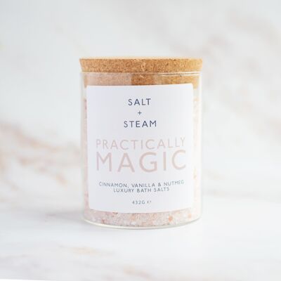 Cinnamon & Vanilla Bath Salts - 'Practically Magic'