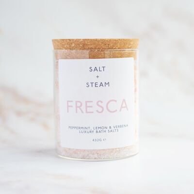 Lemon & Peppermint Bath Salts - 'Fresca'