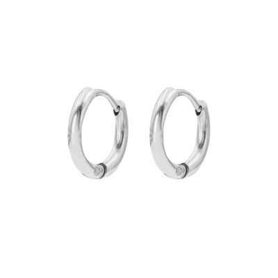 Small Hoops Silber
