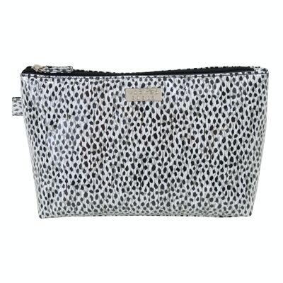 Cosmetic Bag Safari Gray Large Luxe Cos Bag