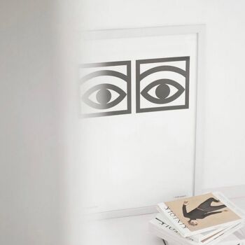 Ögon Black One Eye - Impression artistique - 50cm x 70cm 2