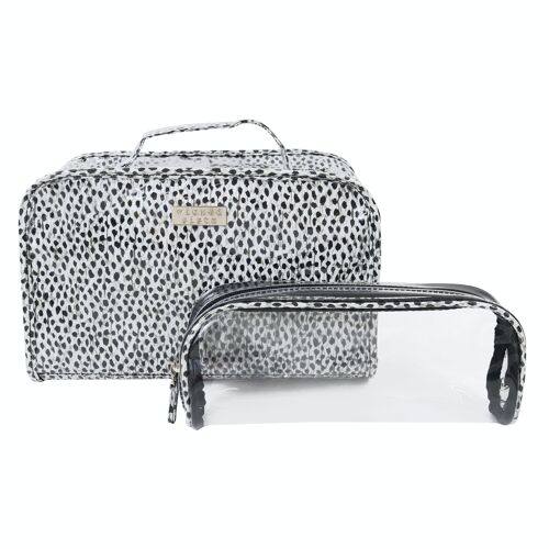 Kosmetiktaschen Set Safari Large 2 In 1 Cosmetic Bag Set