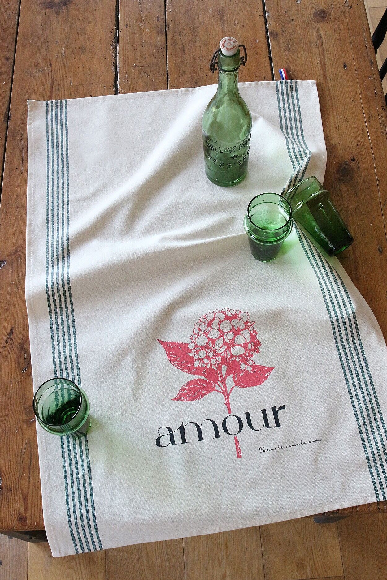 XXL-Küchenhandtuch – 100 % Baumwolle – Original-Siebdruck