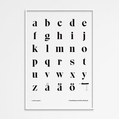 Alphabet #2 - lower-case