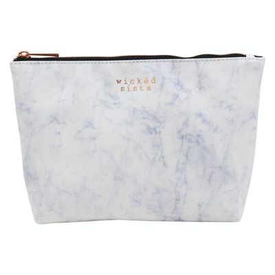 Cosmetic bag Marble Moderna Medium Soft A-line Cos Bag