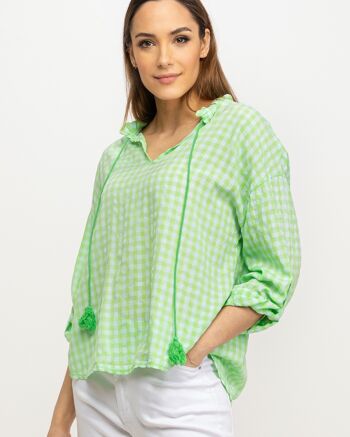 BLOUSE7611_GREEN 4