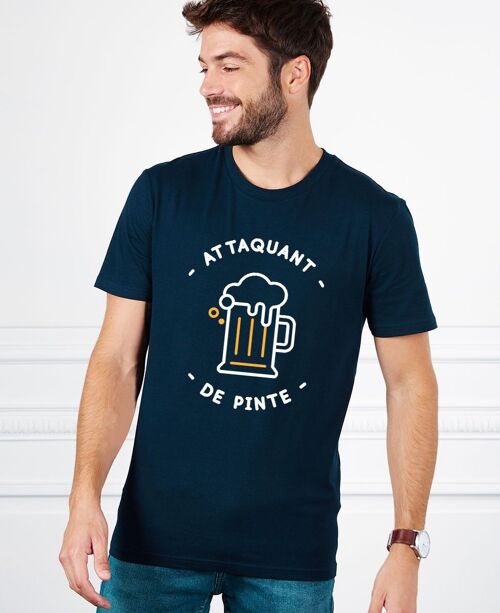 T-shirt homme Attaquant de pinte