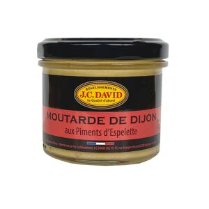 Moutarde de Dijon aux Piments d'Espelette - 90g