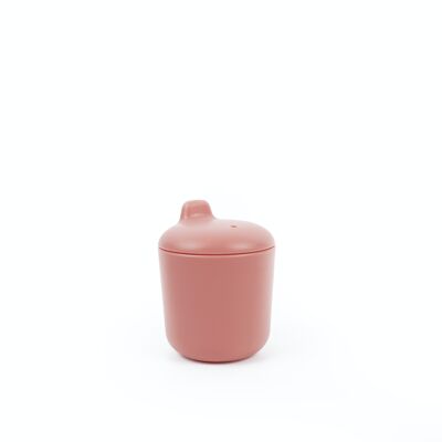 Silicone spout cup - Coral