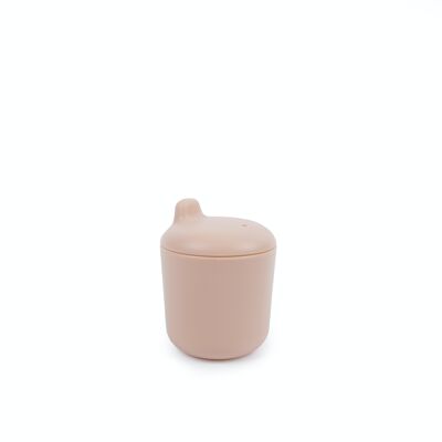 Bicchiere Sippy in silicone -Blush