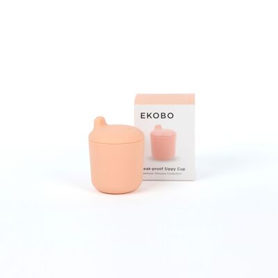 Gobelet à bec en silicone - Blush