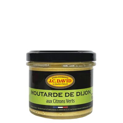 Moutarde de Dijon aux Citrons Verts - 90g