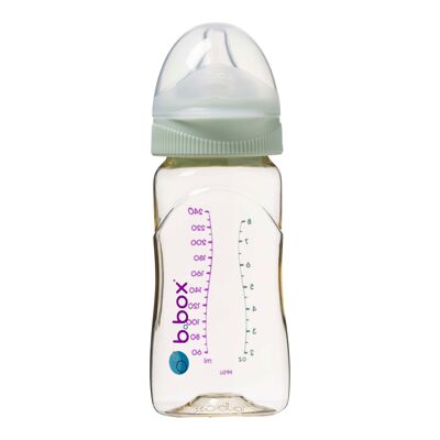PPSU baby bottle - 240ml - bb sage