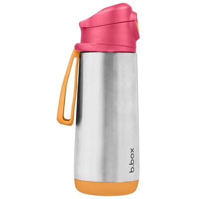 *NEW* insulated sport spout bottle 500ml - strawberry shake