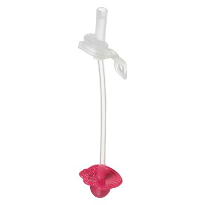 replacement straw and cleaning set - Hello Kitty - red