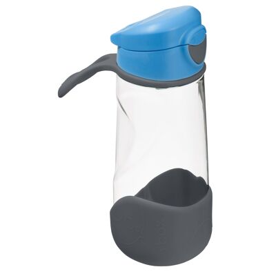 botella con pico deportivo 450ml - pizarra azul