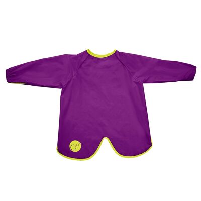 smock bib large - passion splash