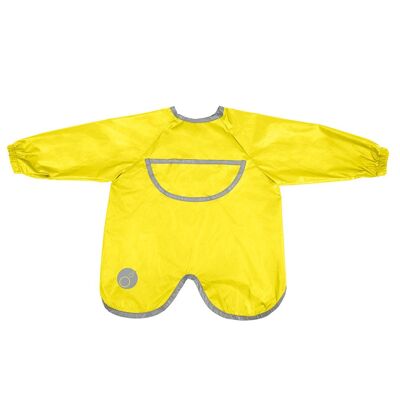 smock bib - lemon sherbet