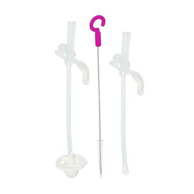 sippy cup replacement straw and cleaning set