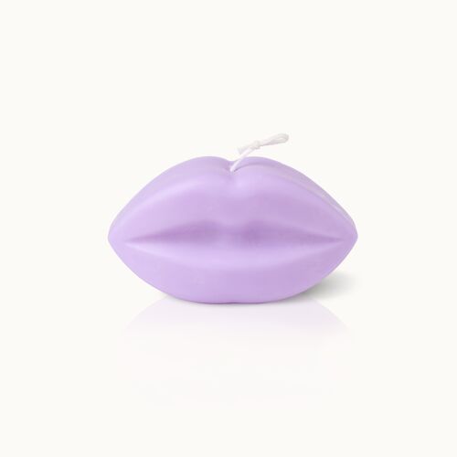 Kerze The Lips Lavender