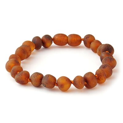 Baroque baltic amber bracelet 173