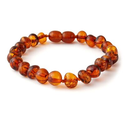 Baroque baltic amber bracelet 179