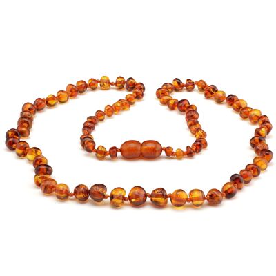 Baroque baltic amber necklace 260