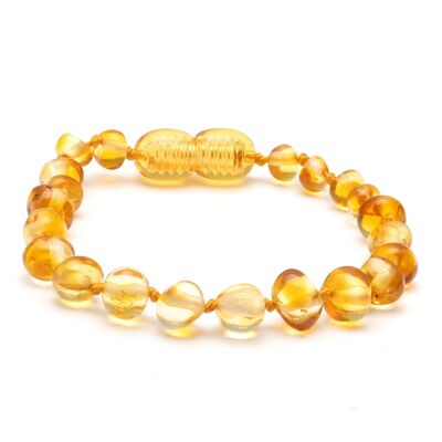 Baroque amber teething bracelet 12