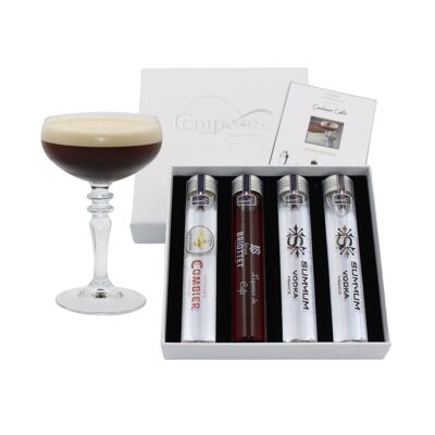 Box of 2 "Coffee Color" Cocktails