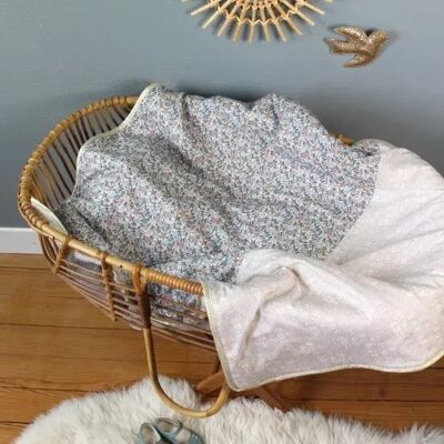 Liberty ® Fabric and Fleece Baby Blanket