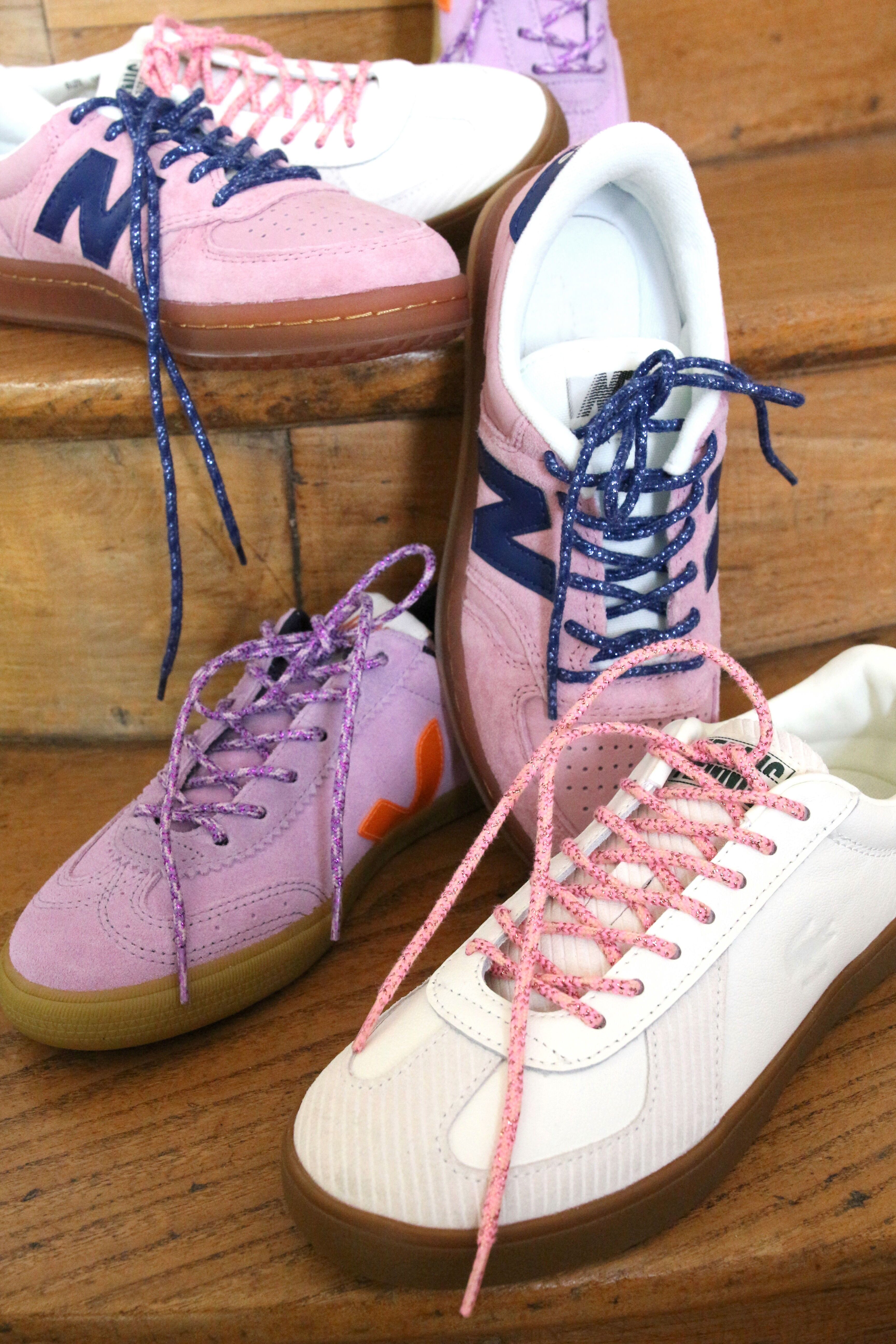 Lurex-Tennisschnürsenkel