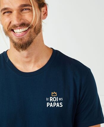 T-shirt homme le roi des Papas