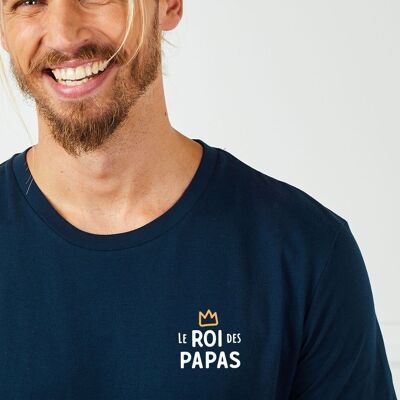 T-shirt homme le roi des Papas