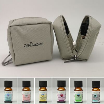 6 Synergies of 100% Natural Essential Oils + 1 Free Storage Case