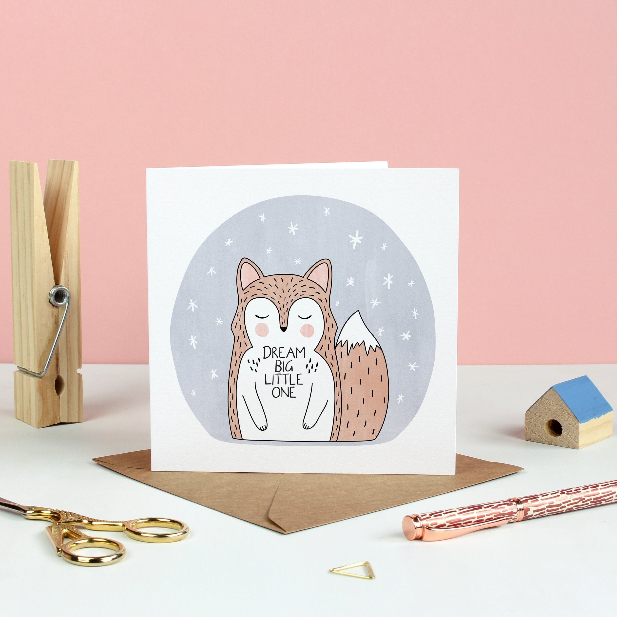 Traum Big Little One Karte