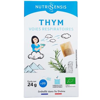 NUTRISENSIS - Infusion de thym bio - 20 sachets 4