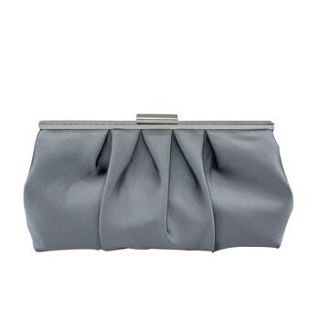 Pochette souple en satin froncé Penelope 4