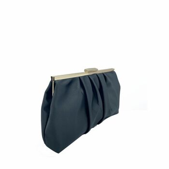 Pochette souple en satin froncé Penelope 7