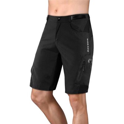 Pantalones cortos de cinco puntos transpirables y absorbentes de sudor para actividades al aire libre, senderismo y ciclismo