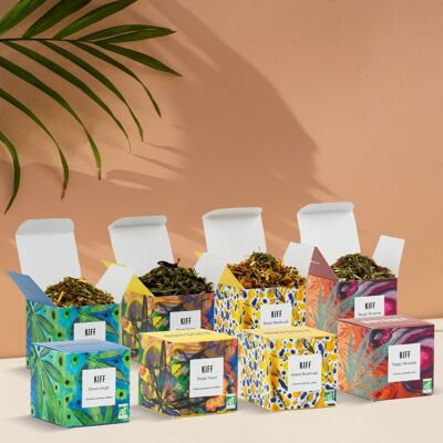 Hemp Teas Pack - 4 tasty organic blends