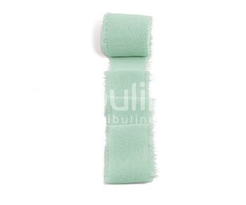 Ruban mousseline de soie - Mint 2