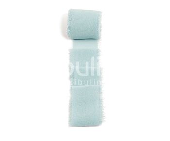 Ruban mousseline de soie - Turquoise 2