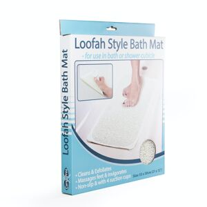 Tapis de bain antidérapant style luffa